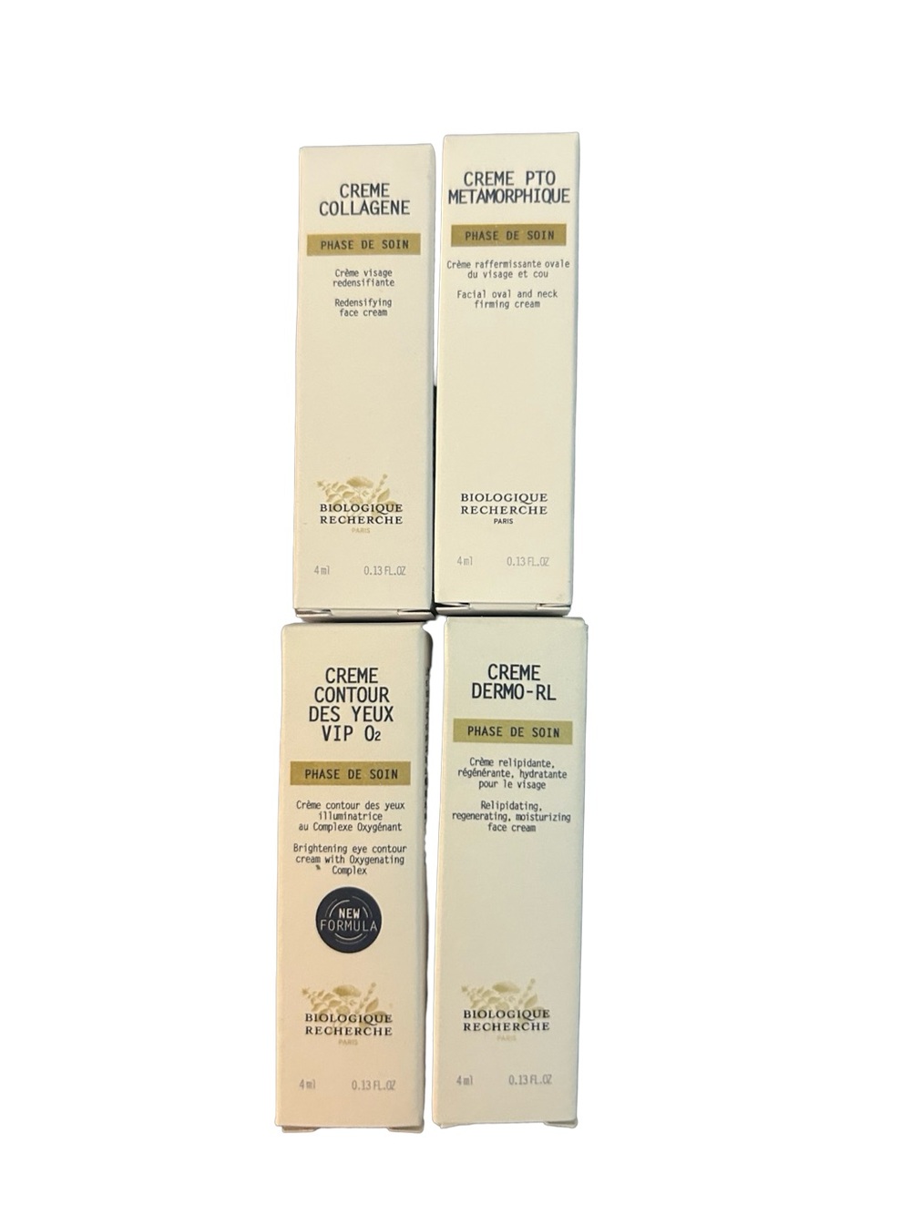 Biologique Recherche Beige Skincare Cream Set — Hydrating & Firming Moisturizers